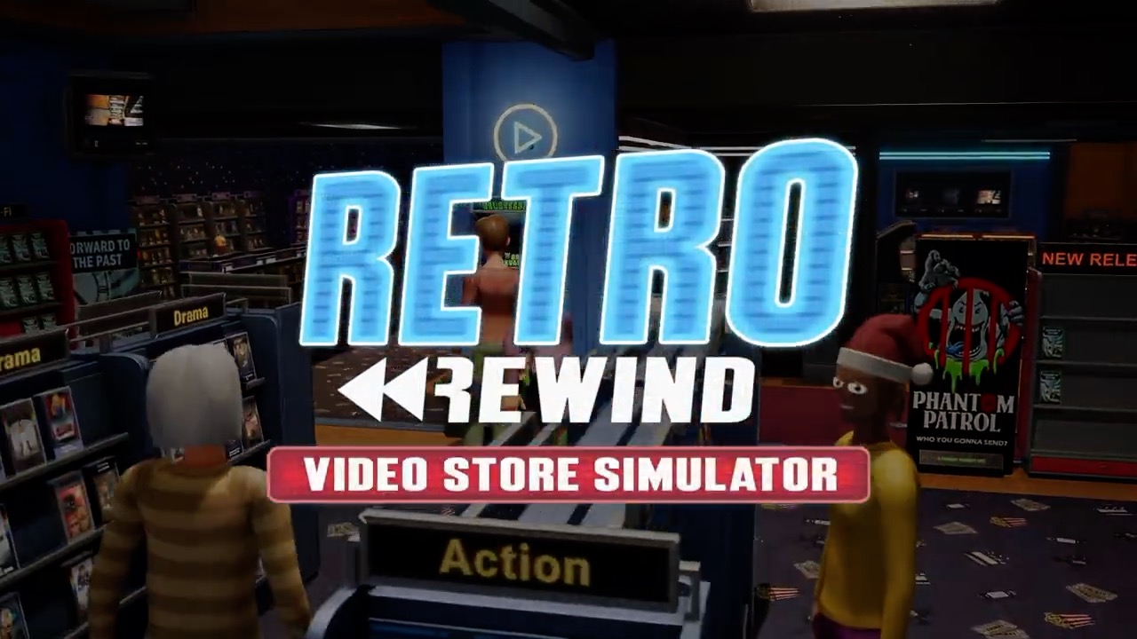 Retro Rewind Video Store Simulator official launch trailer