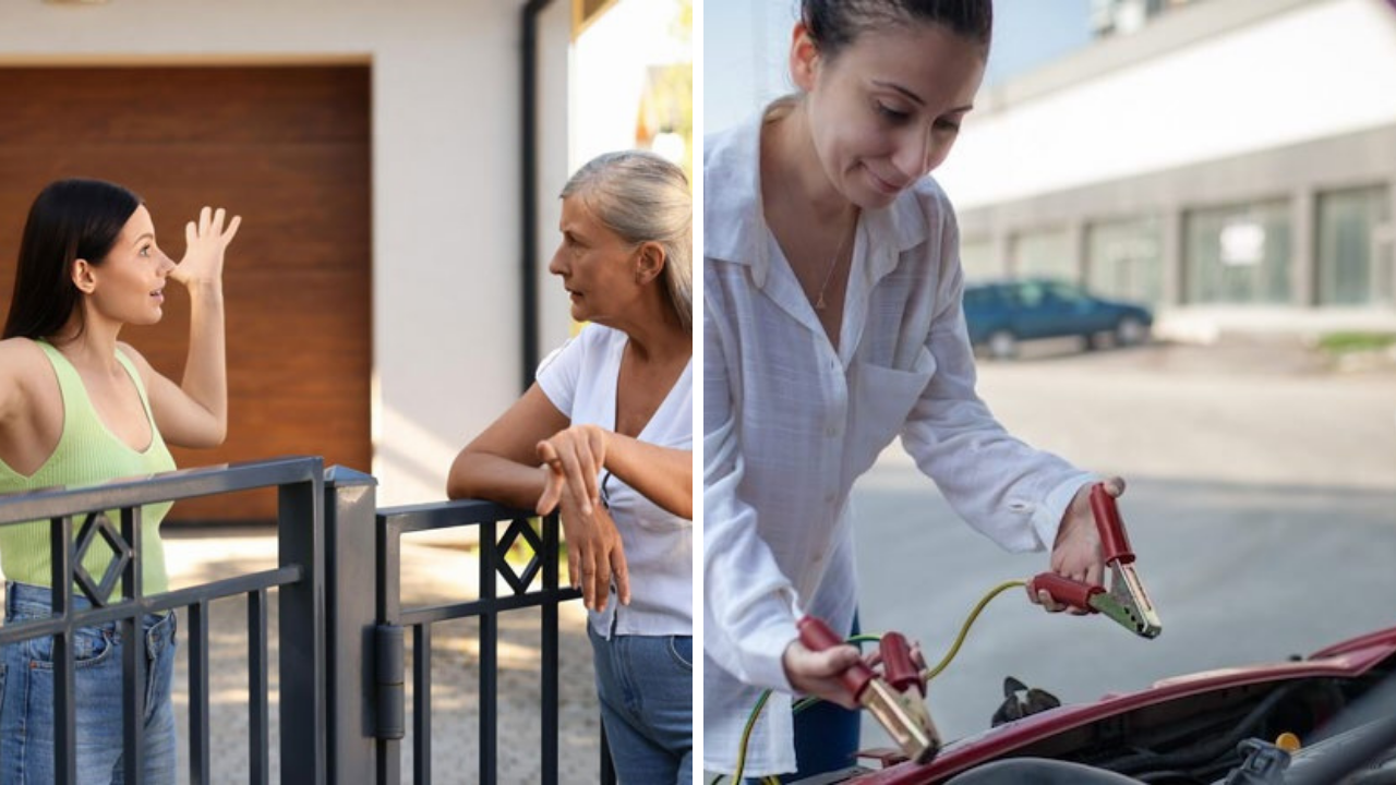 Woman doesn’t help neighbor with car because of past rudeness