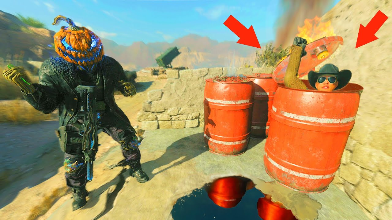 I Couldnt Get Him Out of the Exploding Barrels