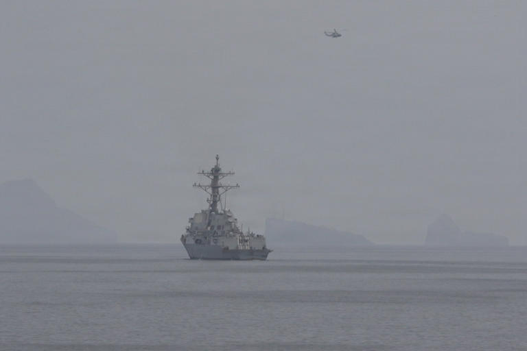 The US blockade turns ships around in the Strait of Hormuz—including a  runaway Chinese tanker