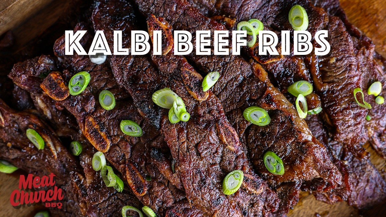 Discover how to grill Korean-style kalbi beef ribs hot and fast