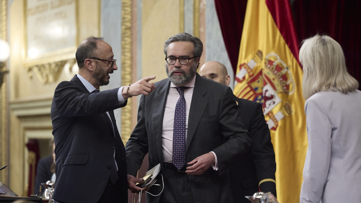 Así recoge el acta del Congreso la expulsión del diputado de Vox que ...