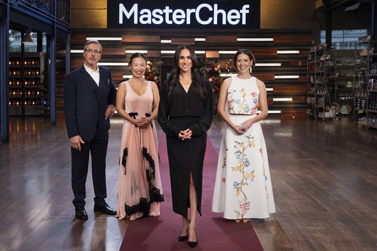 Meghan gây bất ngờ khi làm giám khảo MasterChef
