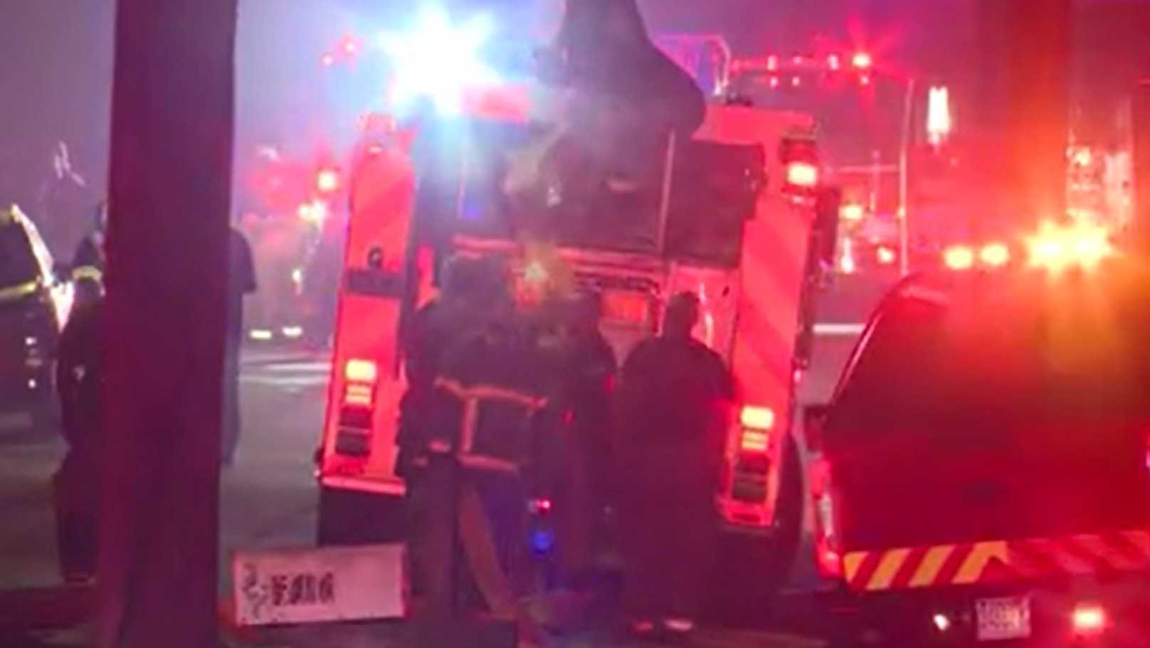 Three people in critical condition following early morning house fire