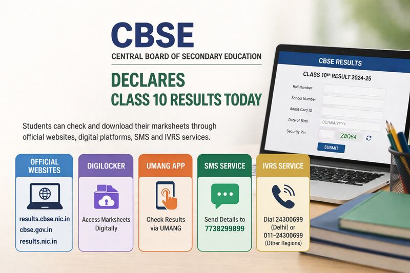 Websites slow? Here’s how to check CBSE class 10 results via ...