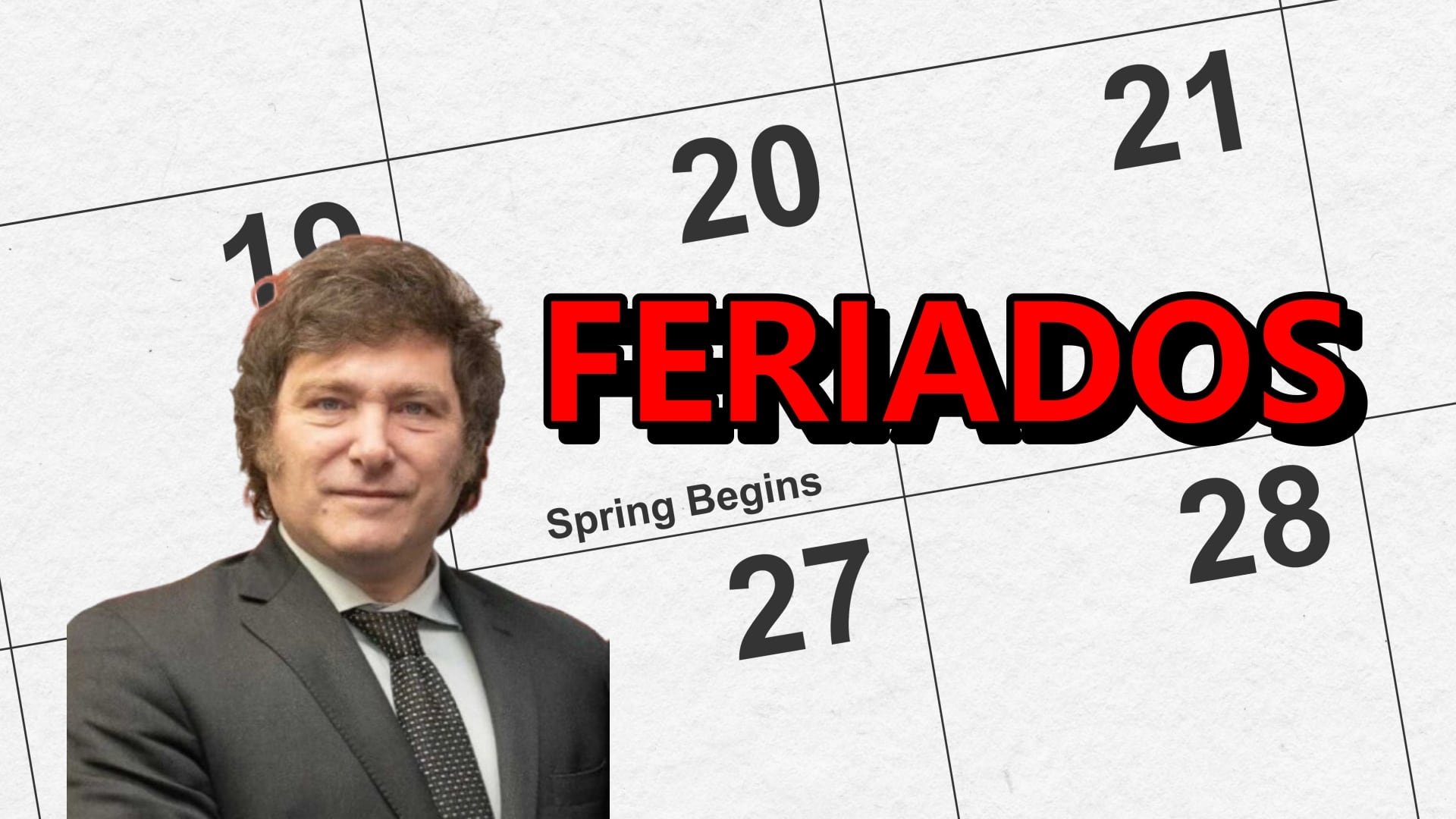 El gobierno declaró un doble feriado y habrá dos fines de semana largos ...