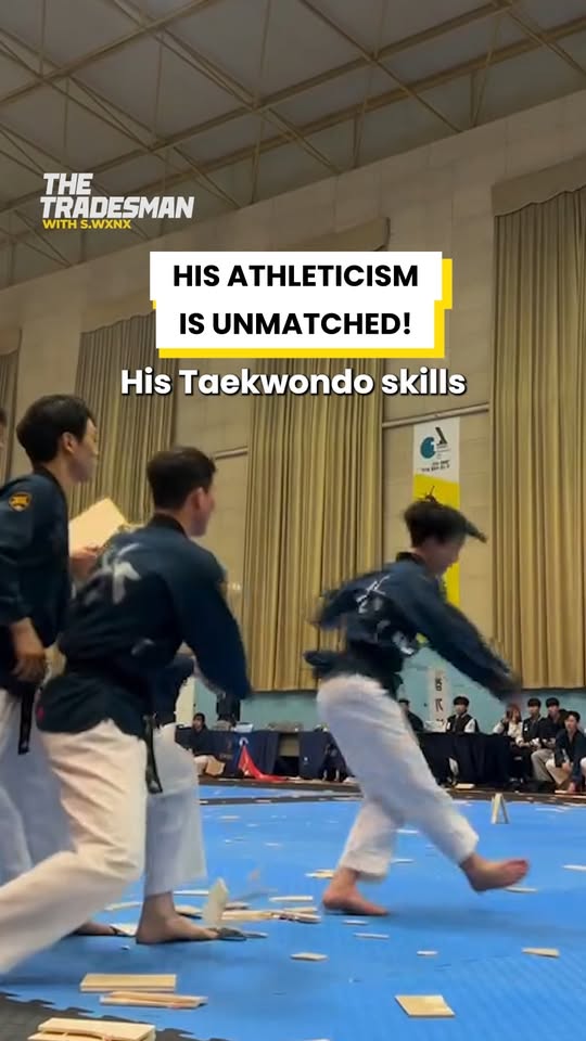 The king of taekwondo