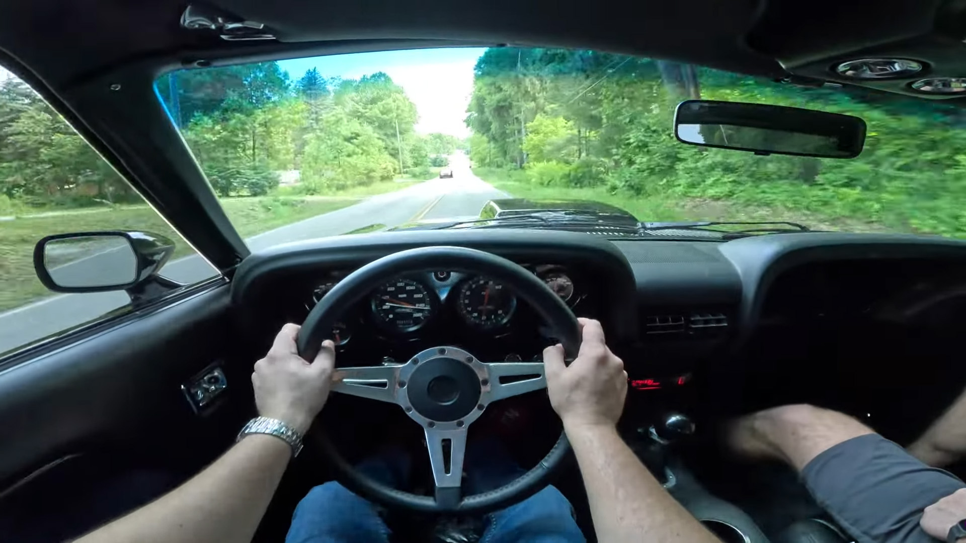 POV what is it like driving a 1969 Mustang?