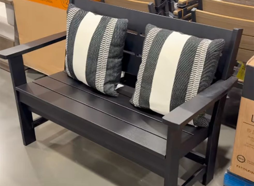7. An Outdoor Bench