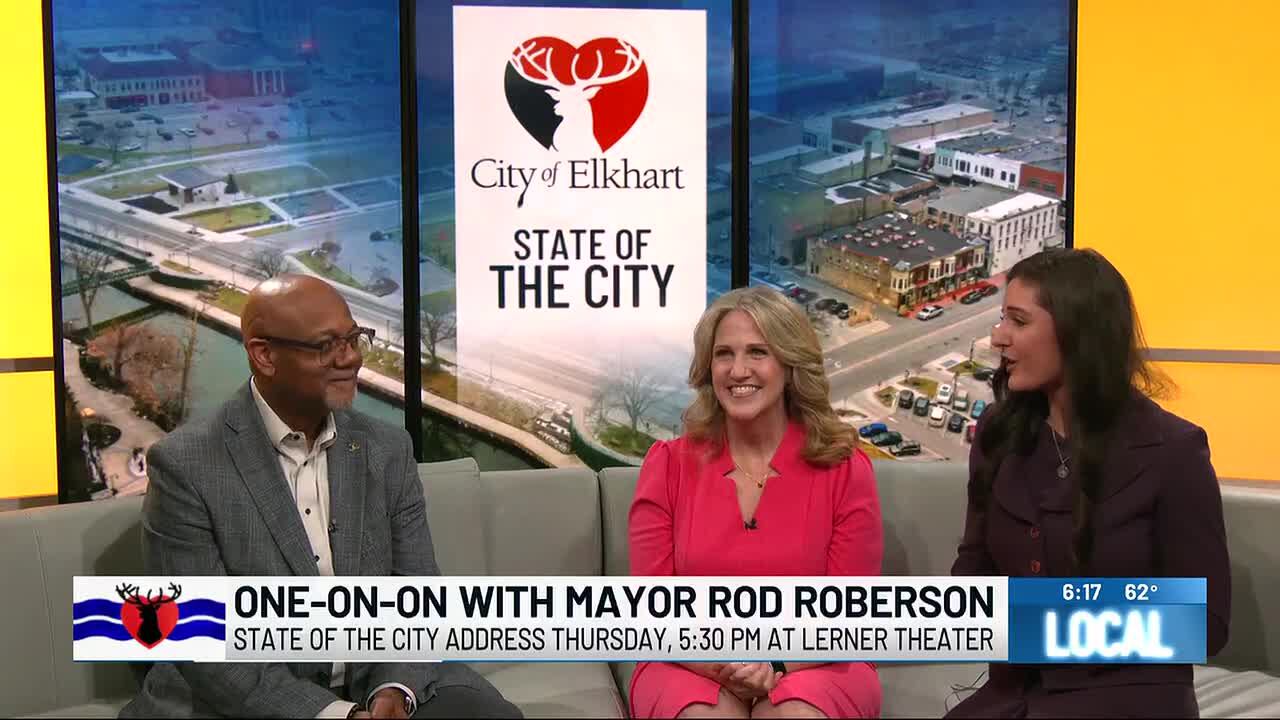 Elkhart Mayor Rod Roberson talks his State of the City address