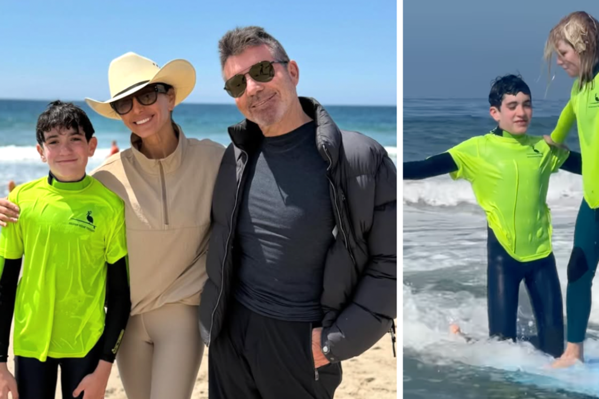Simon Cowell’s rarely-seen son enjoys quality family time in Malibu