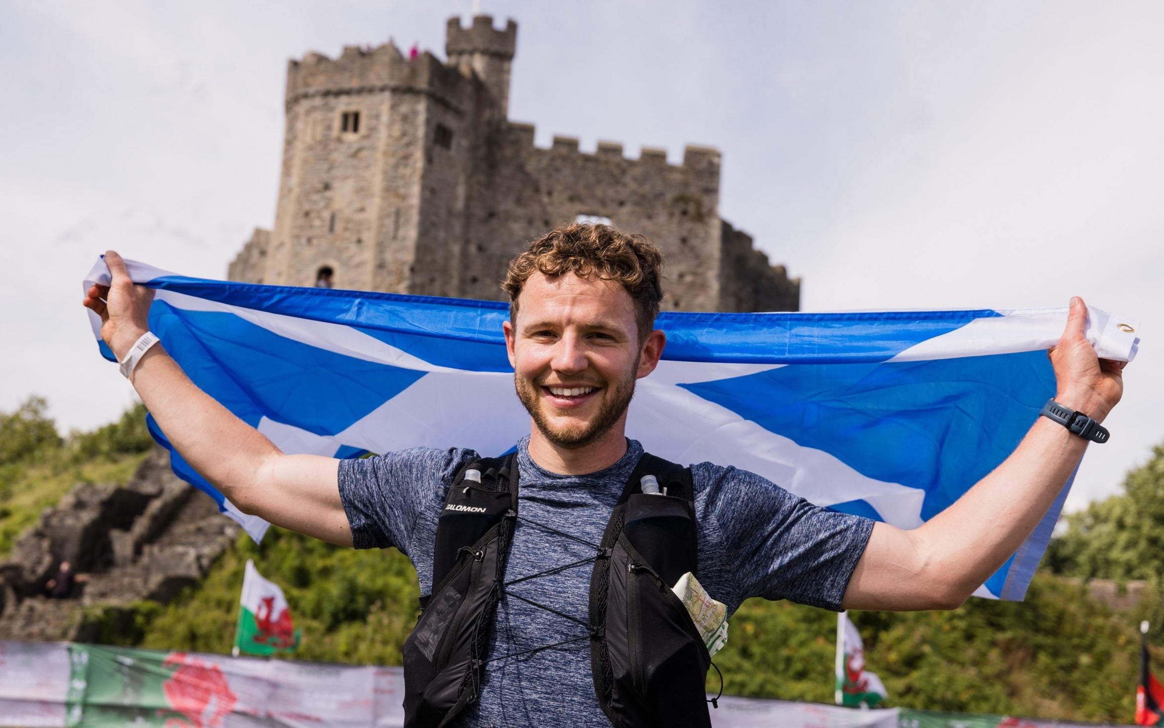 David Parrish won the Dragon’s Back Race at Cardiff Castle last year - No Limits Photography