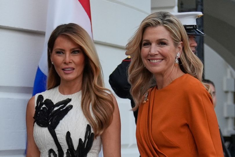 Melania Trump 'closed-off' as she gives 'forced smile' on public outing ...