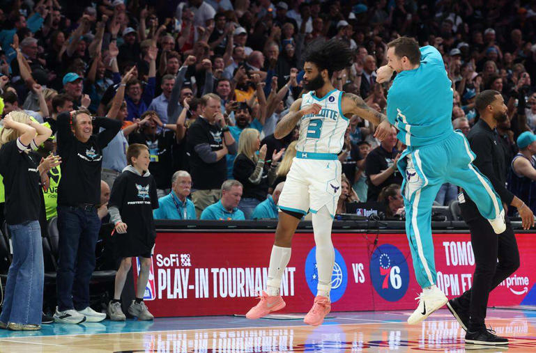 Coby White on game-tying 3 that kept Charlotte Hornets alive in NBA Playoffs