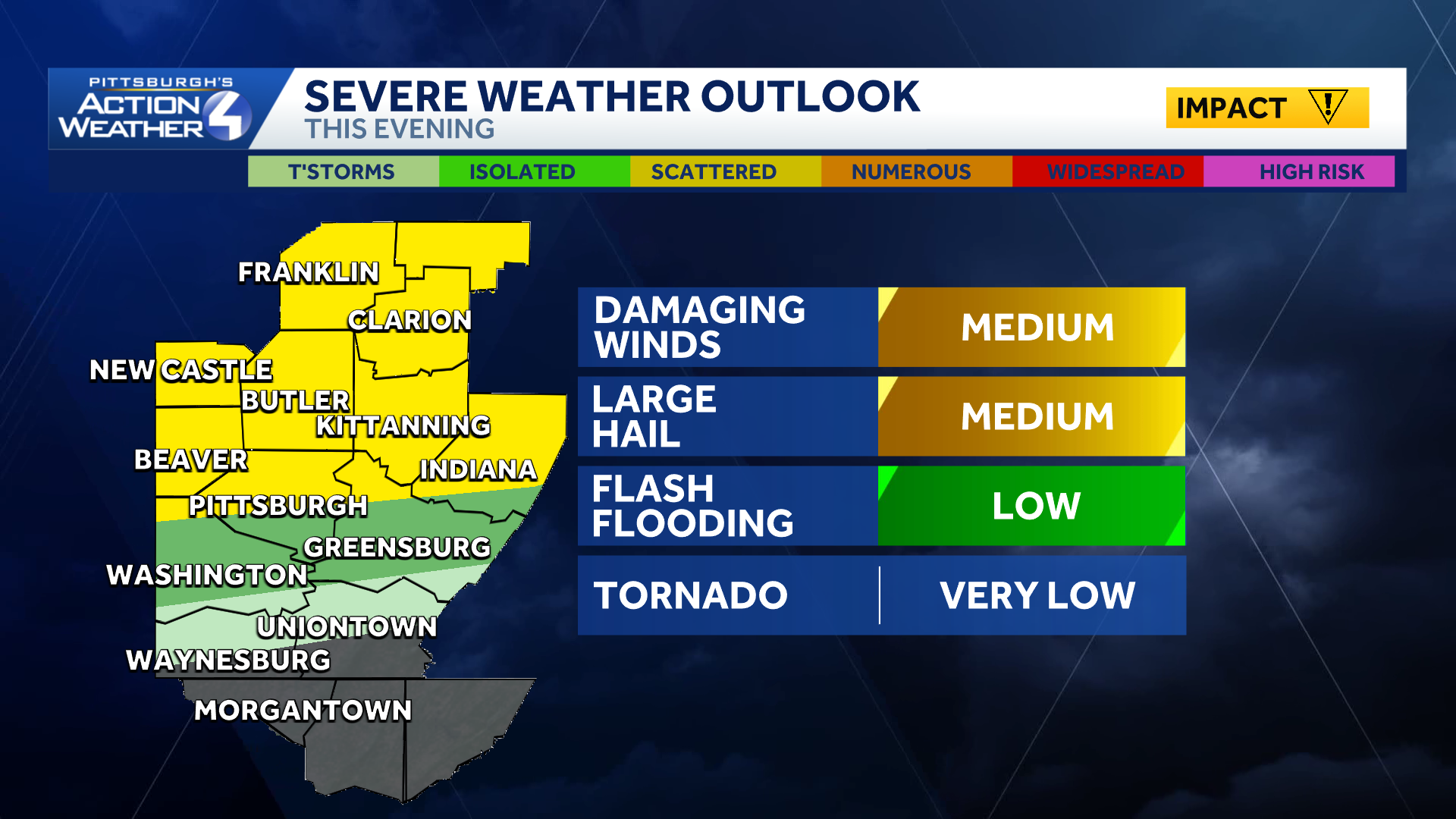 Pittsburgh weather turns summer-like with storm chances and record heat