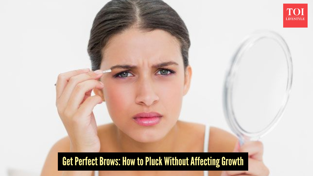 How to pluck your eyebrows at home for better regrowth