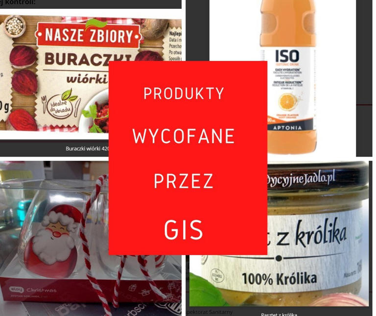 Wycofane produkty. Najnowsze ostrzeżenia GIS - tego nie kupuj