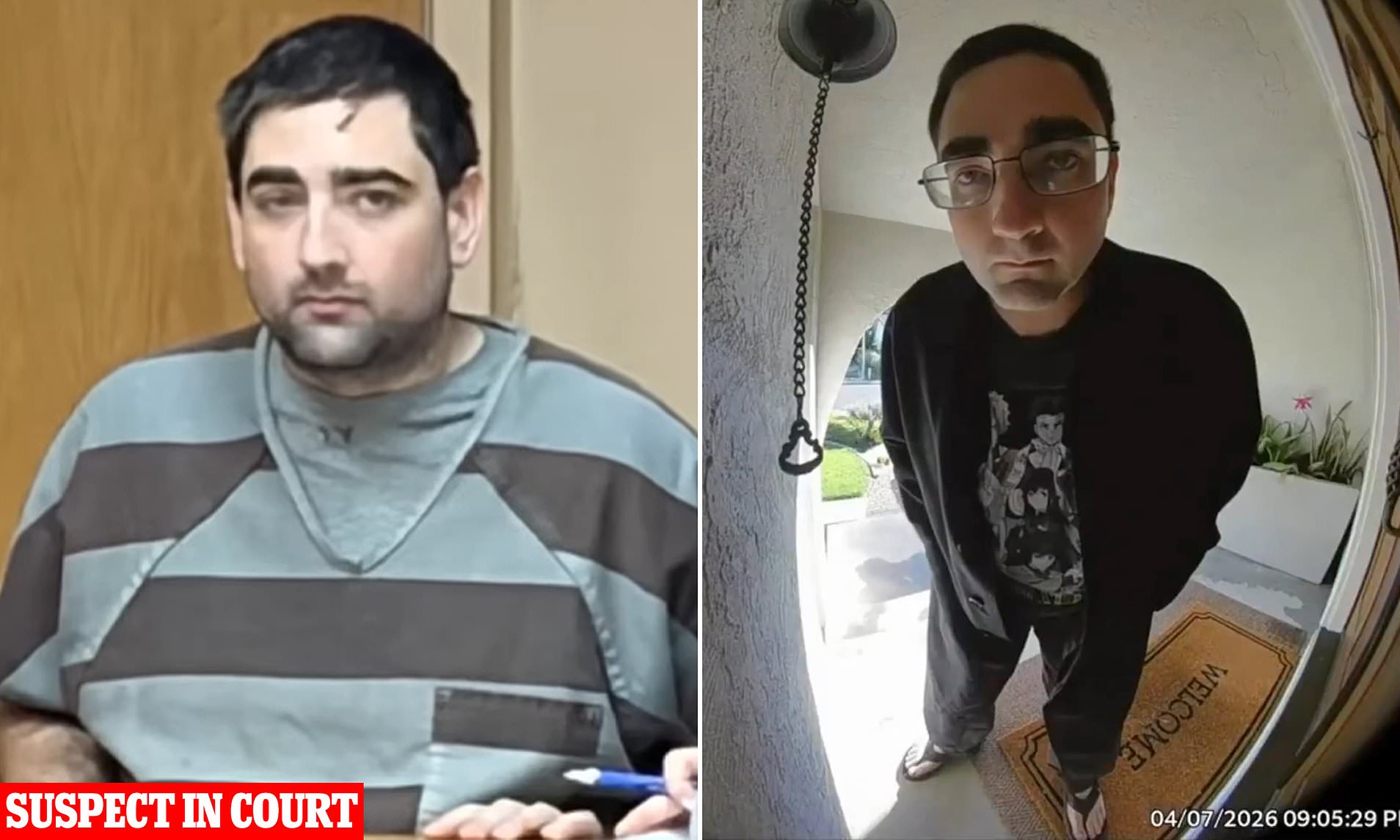 Man accused of horrifying home invasion smirks in court as claims ...