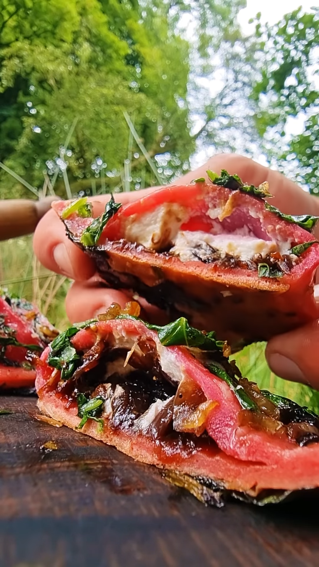 Watch how this colored ravioli turns into something completely different