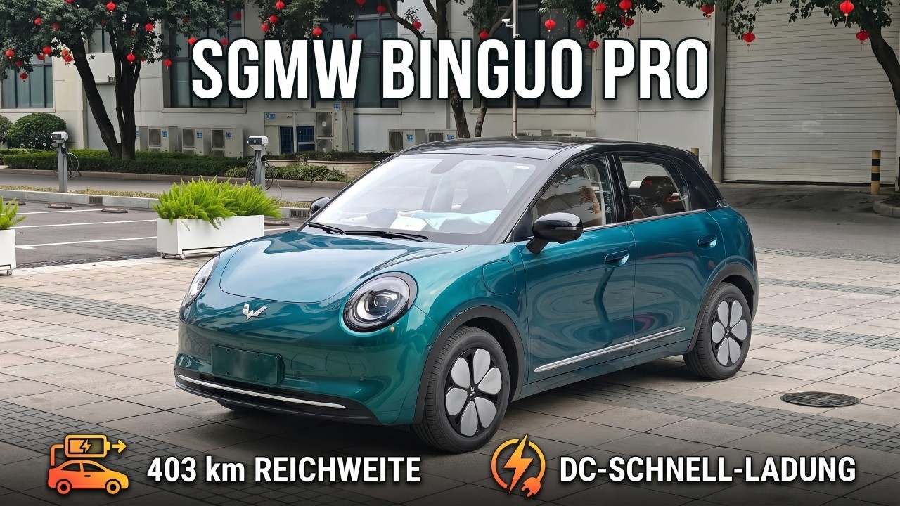 2026 SGMW Binguo Pro startet ab 7.200€ mit bis zu 403 km Reichweite