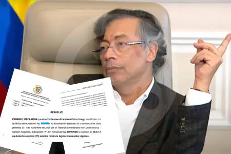 Multan a Petro con más de $20 millones por no retractarse de llamar corrupto a exgerente de Coosalud