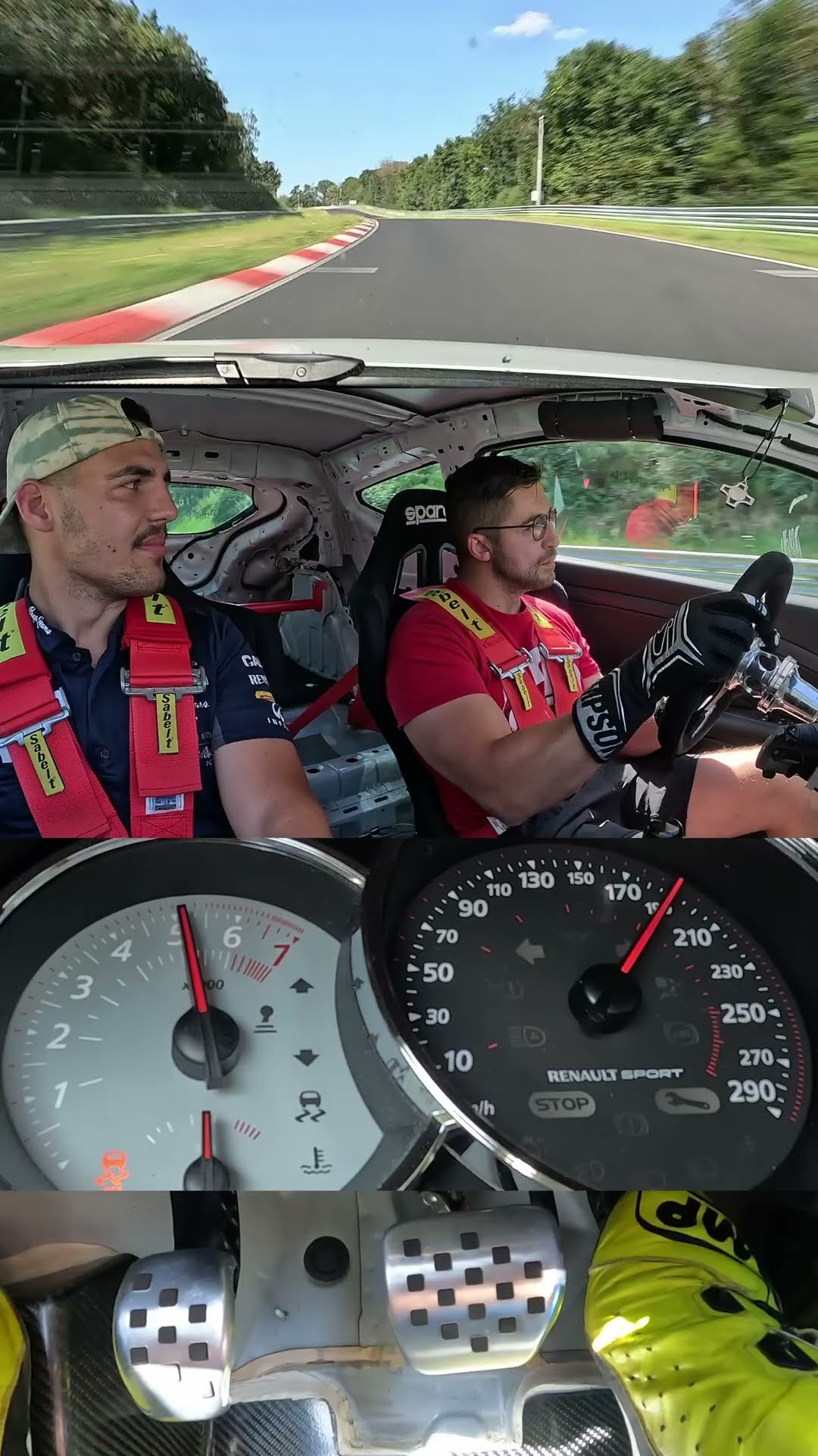 High speed racing with sick setup on Nürburgring