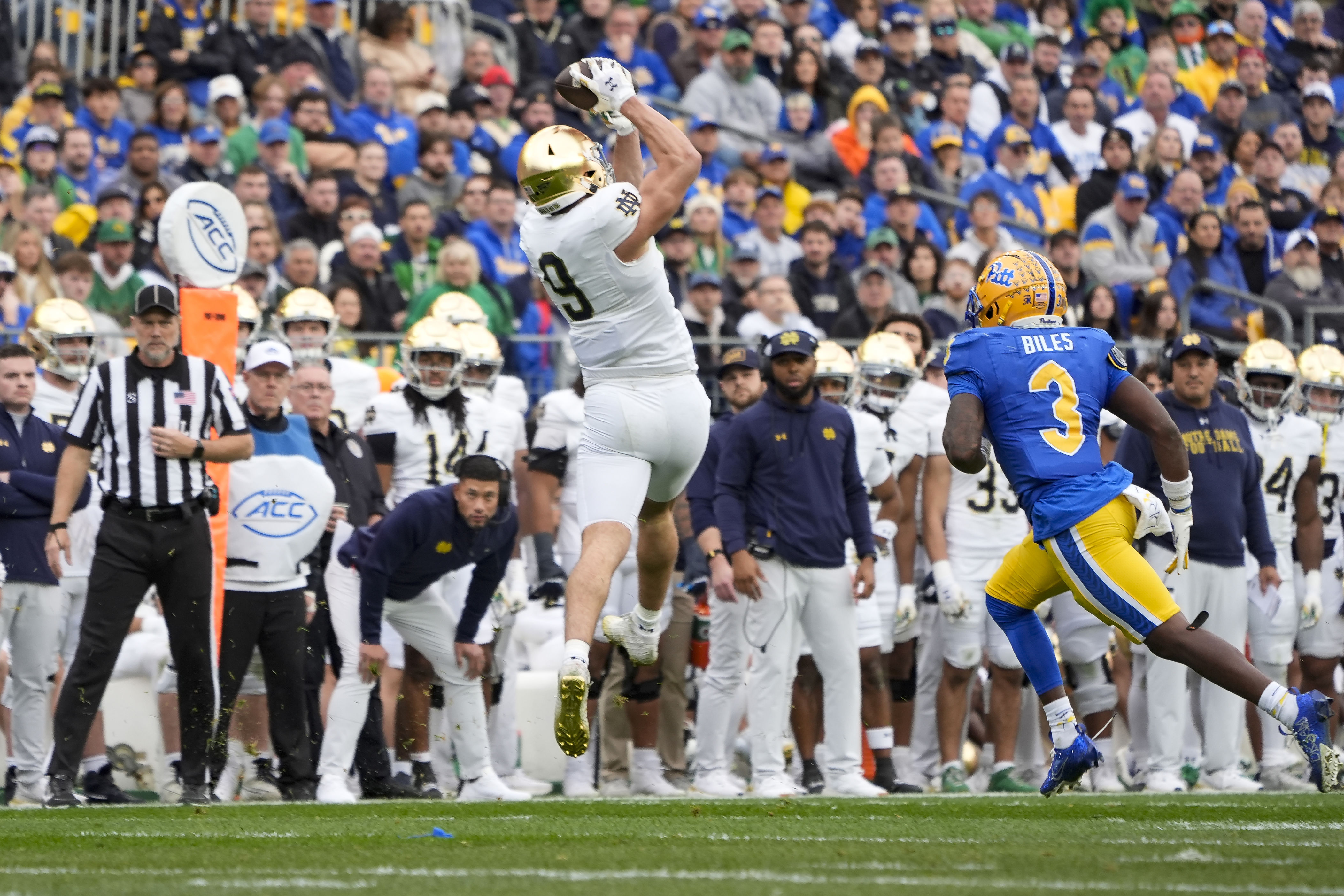 Chiefs draft darlings: Notre Dame TE Eli Raridon could be best of class