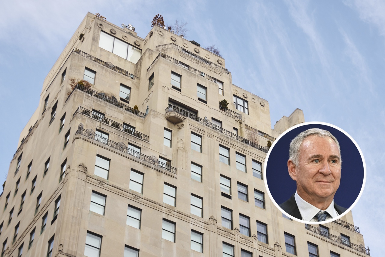 Ken Griffin pays $38 million for his next-door neighbor's home at 740 Park Ave