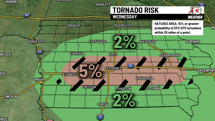 Iowa braces for third round of severe weather, including tornado threat