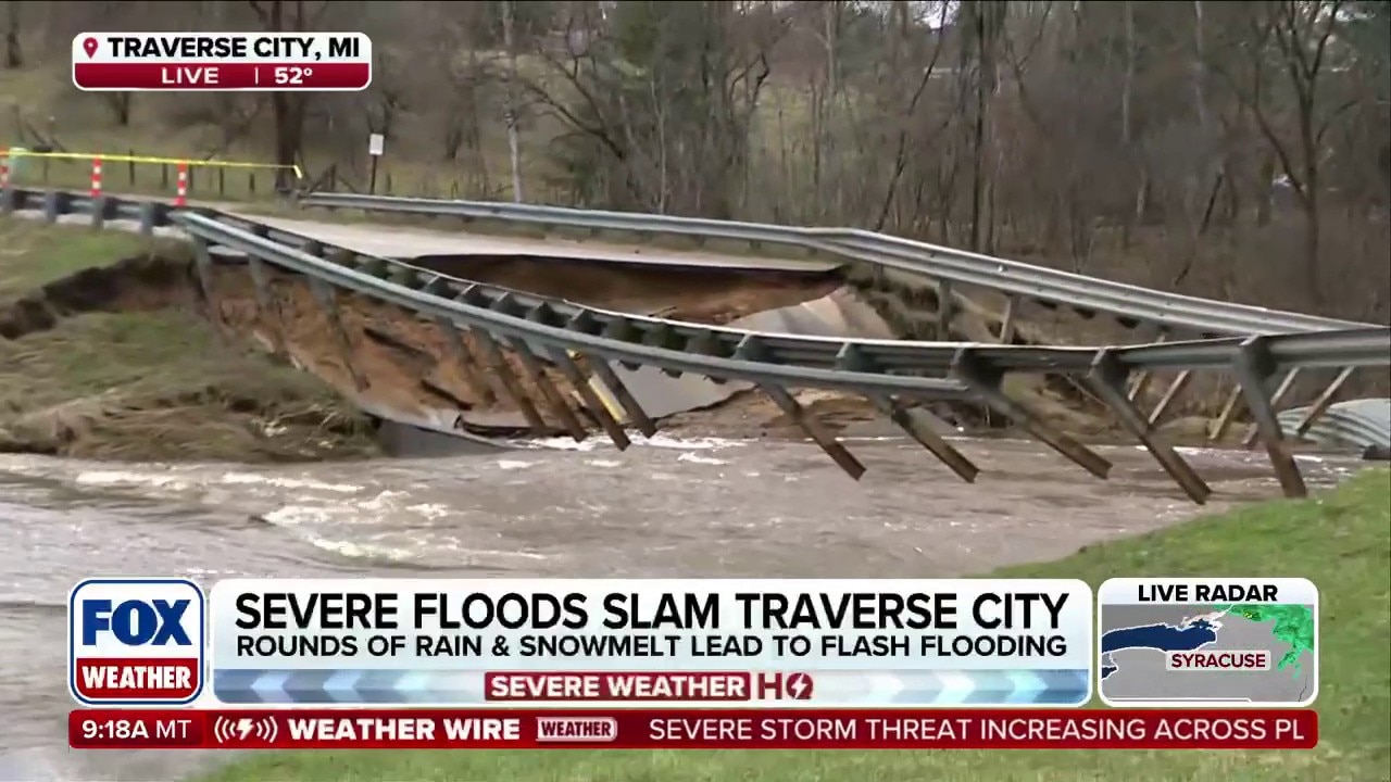 Flood damage reported across northern Michigan as rain contributes to ...