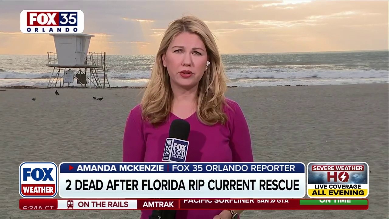 Two people are dead after deadly rip currents in Florida