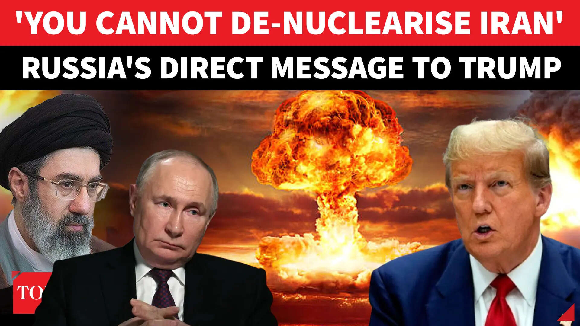 Putin's 'Last warning' to US on nuclear Iran; 'Listen Trump, nuke right ...