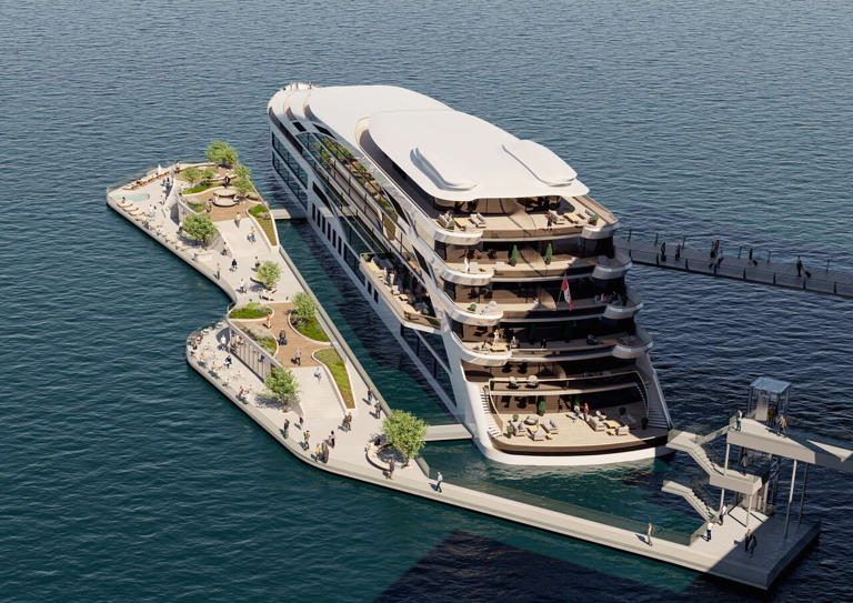 Vancouver approves 250-room floating hotel in Coal Harbour