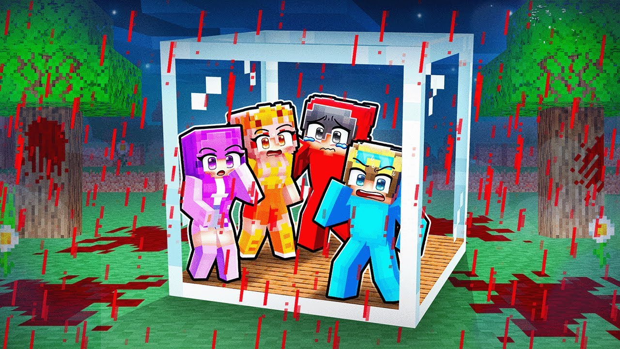 Will our Minecraft bunker survive the storm?