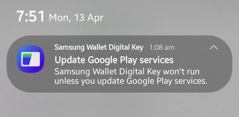 This Samsung Wallet feature might stop working if you don't update Play ...