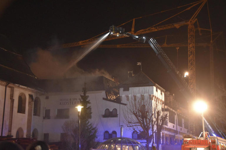 Großbrand im Hotel 