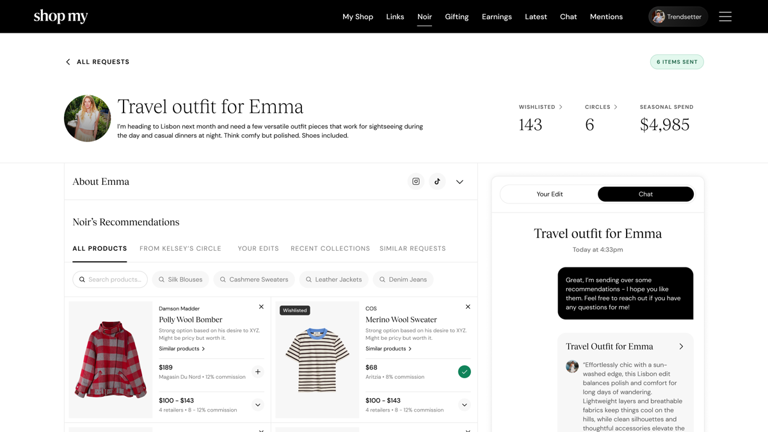 ShopMy’s new personal shopping service is powered by actual humans