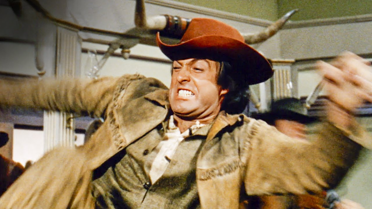 James Caan's saloon shootout (full scene) | Journey to Shiloh