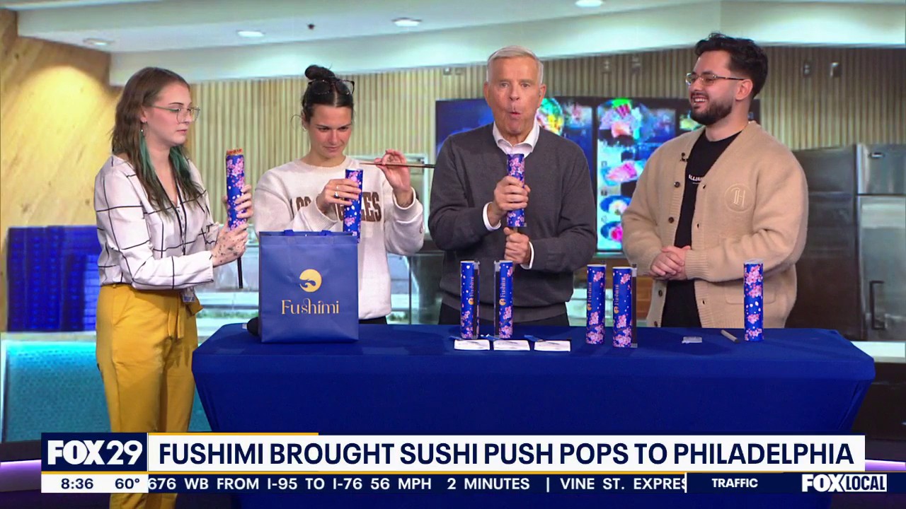 Ya gotta try this: Sushi push pops