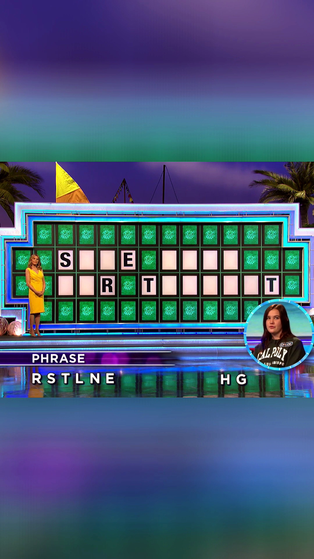 Chloe nails her letter picks in Wheel of Fortune bonus round