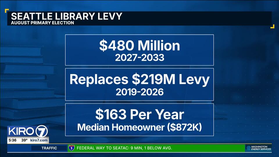 Video: Seattle City Council approves $480 million library levy renewal ...