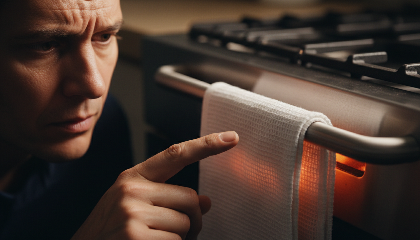 Why your oven door towel needs to go now