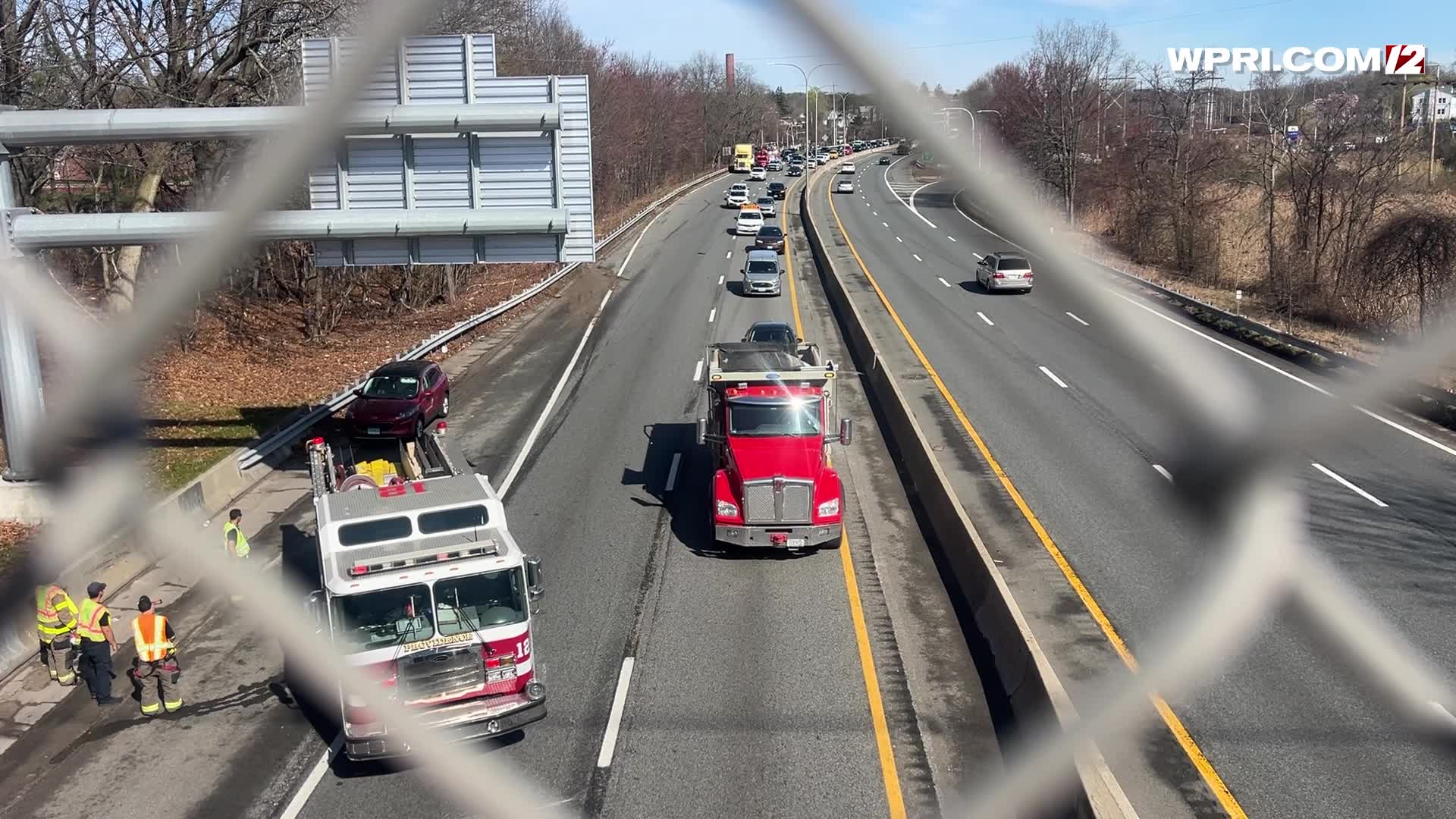 Video now: Crash causes heavy delays on 146 during morning commute