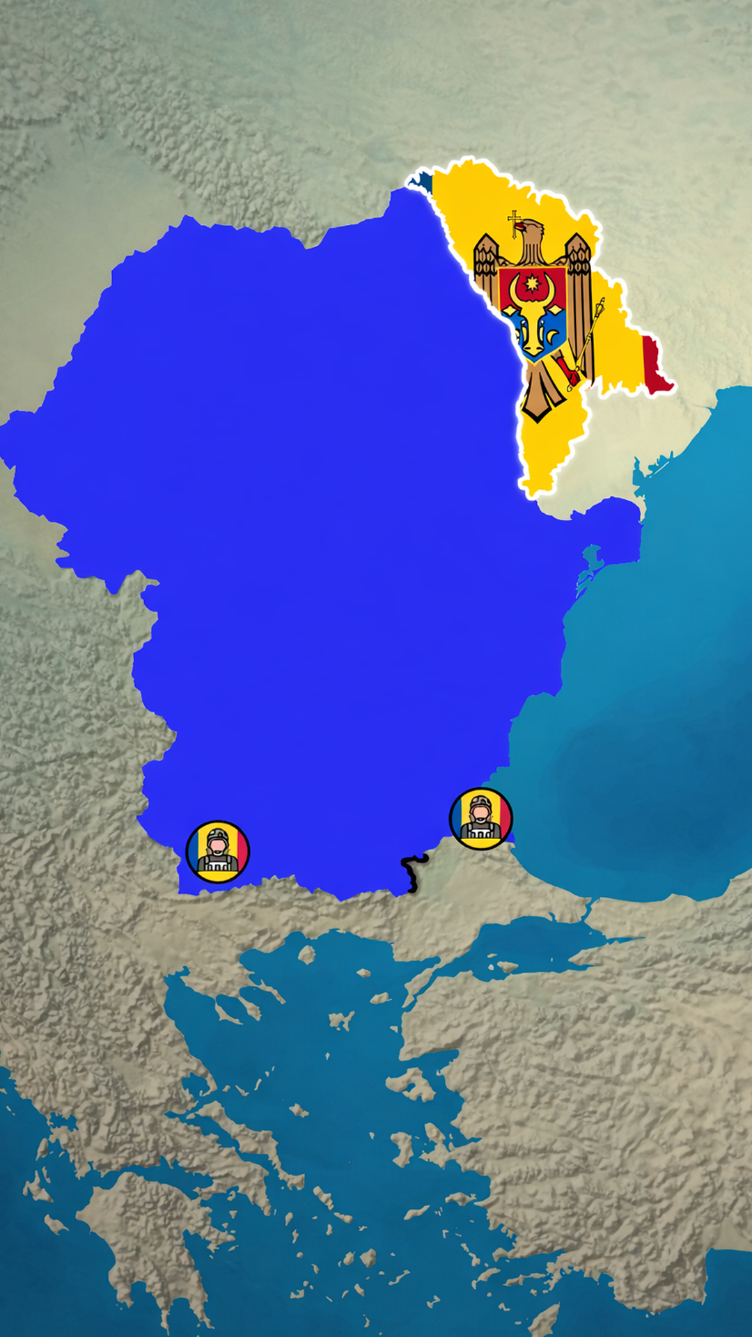 Could one small country defeat every surrounding nation?