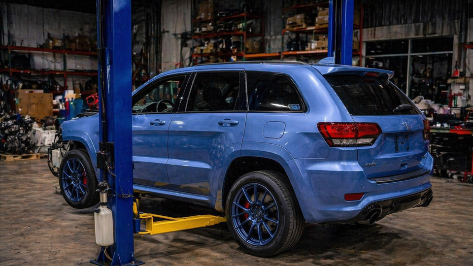 Damaged Trackhawk brought back to life