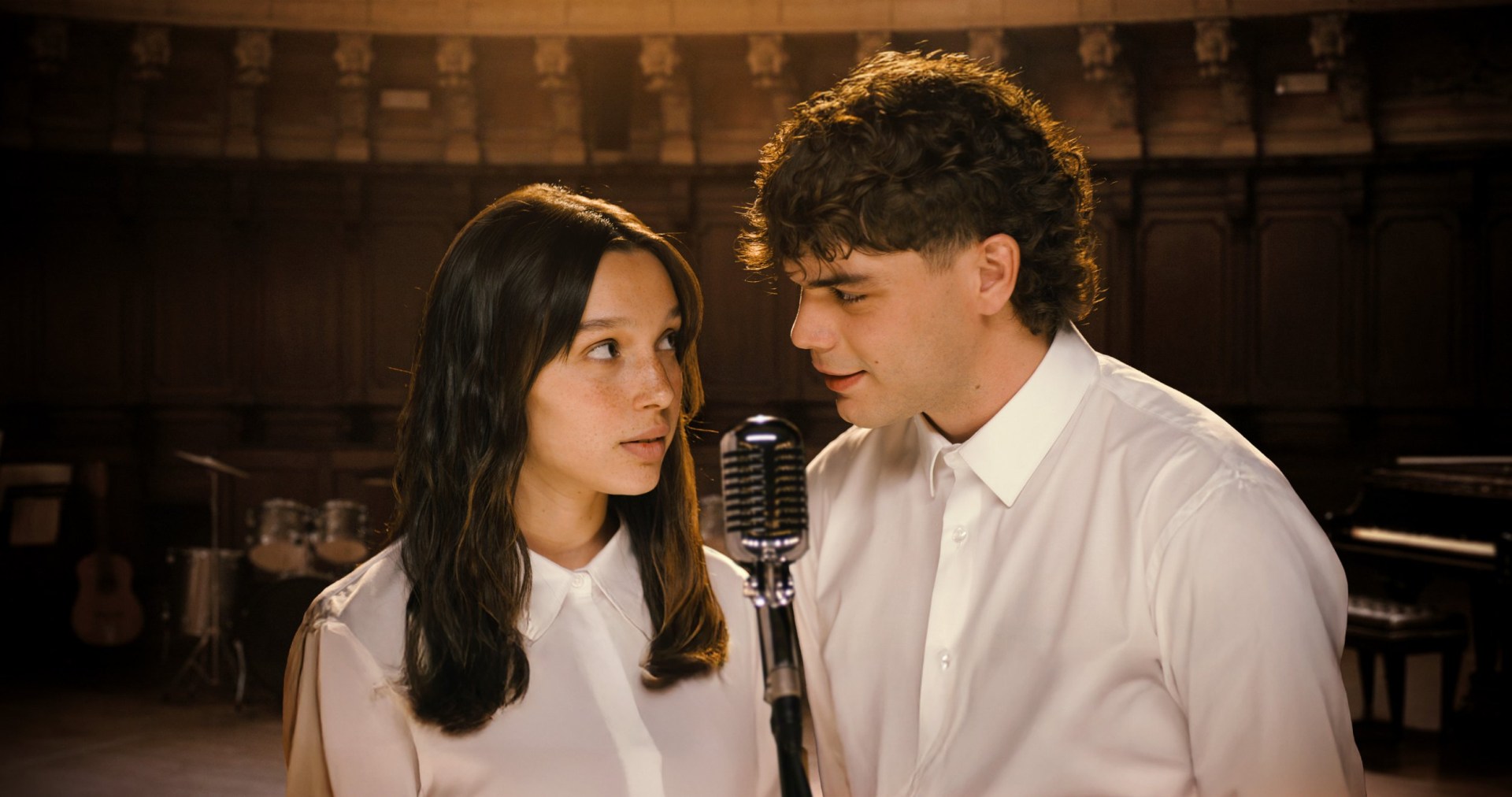 20-year-old singer and actress Sarah Toscano impresses in her feature film debut (Picture: Netflix)