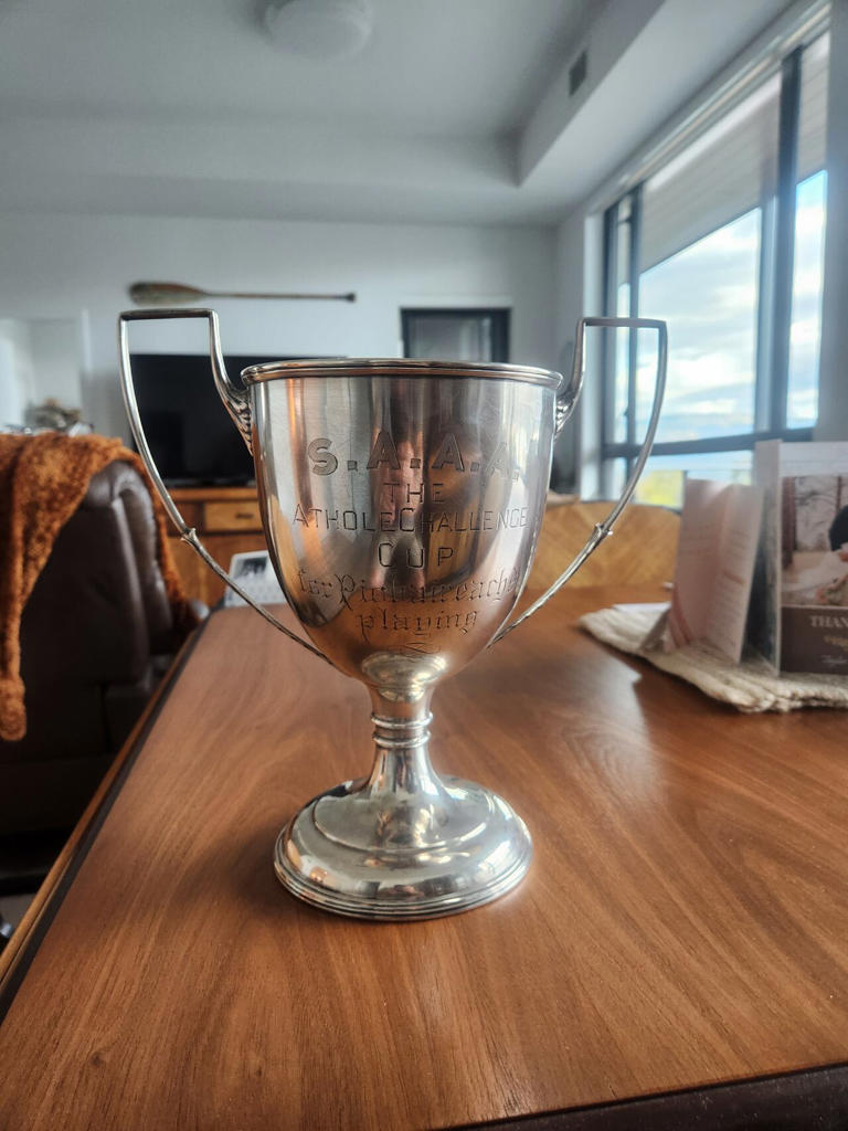 Ghosts and bagpipes: A BC man's mission to return a 115-year-old trophy ...