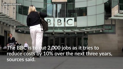 BBC reveals plans to cut 2,000 jobs in biggest downsize in 15 years