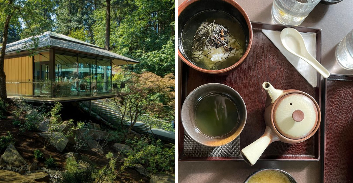 The floating tea house in Oregon that transports you to Kyoto