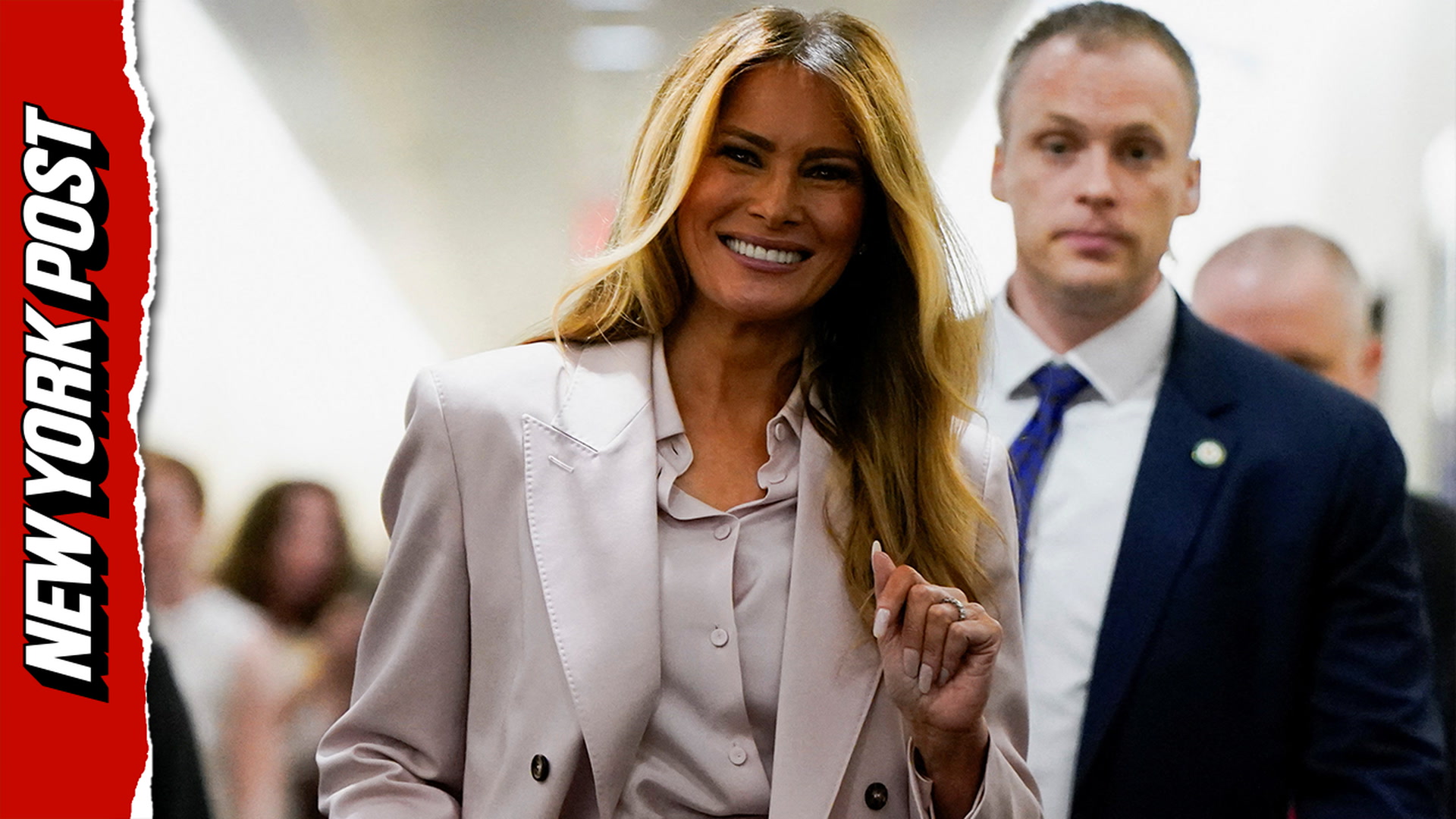 Melania Trump appears for first time since shocking Epstein announcement